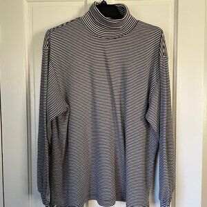 Brooks Brothers Striped Turtleneck